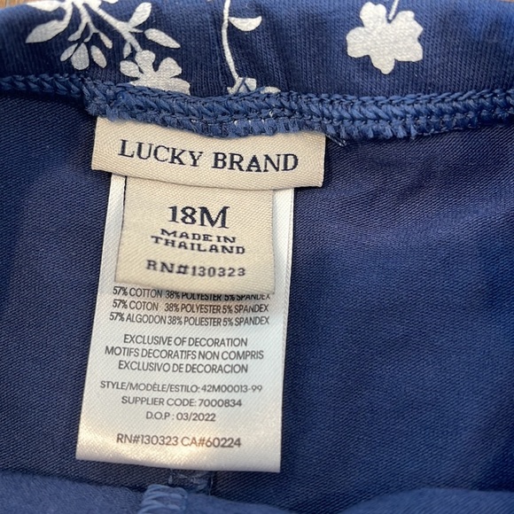 🌟3/$15🌟Lucky 🍀 Brand 2 piece short set. 18 months. - Picture 10 of 12